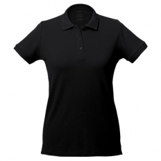 Рубашка поло женская Virma Lady, пл.190 г/м2 черная