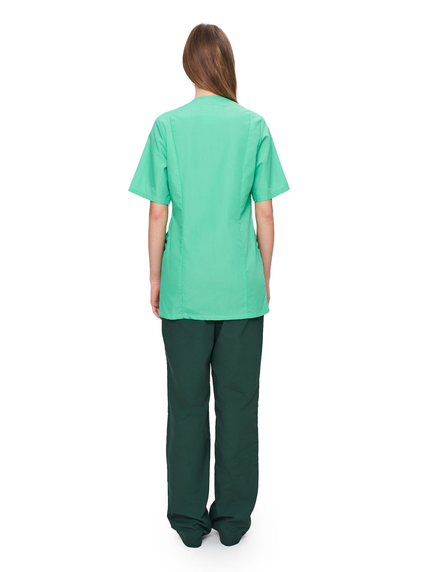 Костюм женский "Сфера" мятный с т-зеленым