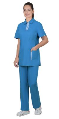 Костюм ВИКТОРИЯ женский голубой