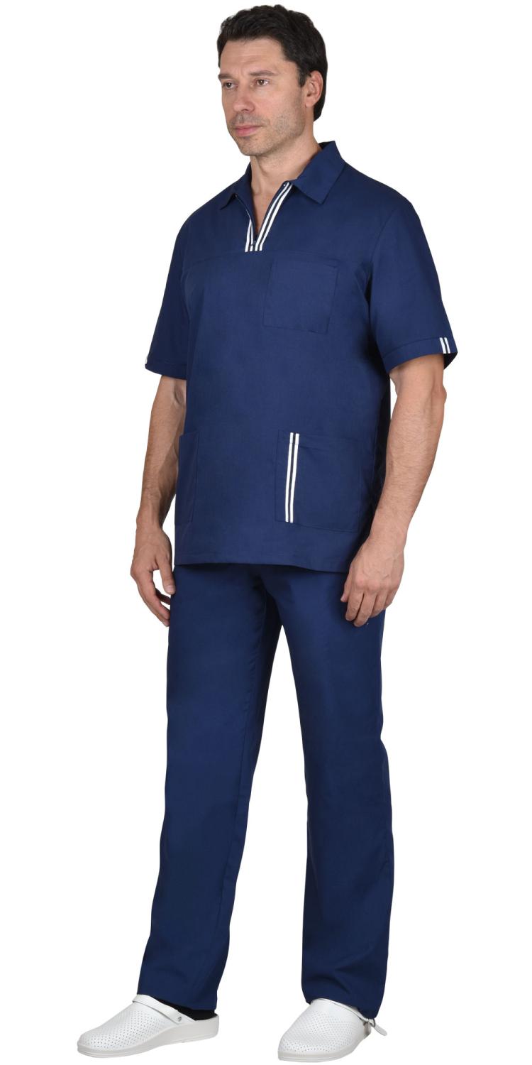 Костюм ВИКТОР мужской т.синий