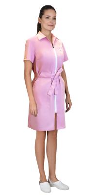 Халат ВИКТОРИЯ женский розовый