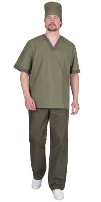 Костюм РЕАЛ мужской оливковый с хаки