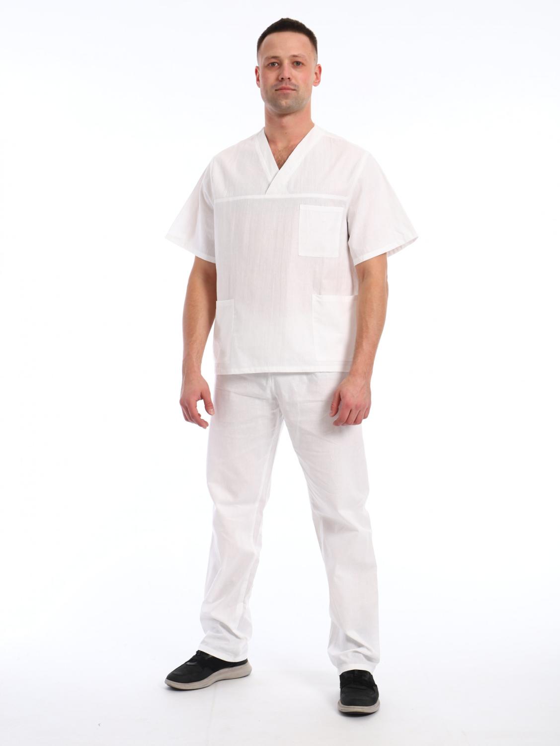 Костюм хирурга бязь отбеленная ГОСТ