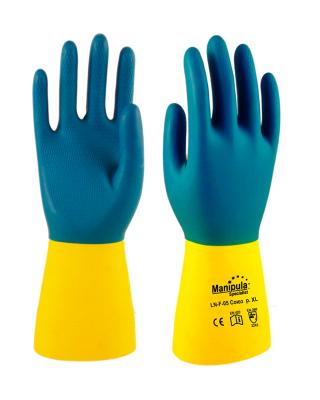 Перчатки СОЮЗ CG-971 аналог Неолат (неопрен+латекс, хл. слой, толщ.0,7мм, дл.320мм)