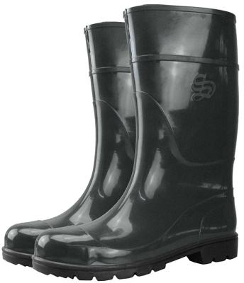 Сапоги ПВХ Е-34 МБС П (STEP) женские, мет. подносок, черные (МИНПРОМТОРГ)