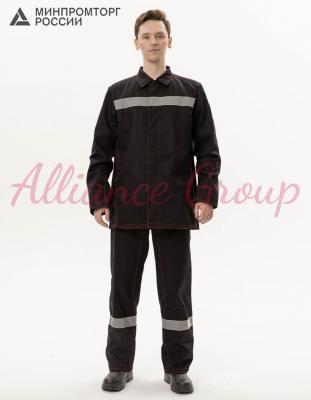 Костюм Гефест, тк. 100% хлопок, пл. 350 г/м2 (МИНПРОМТОРГ)