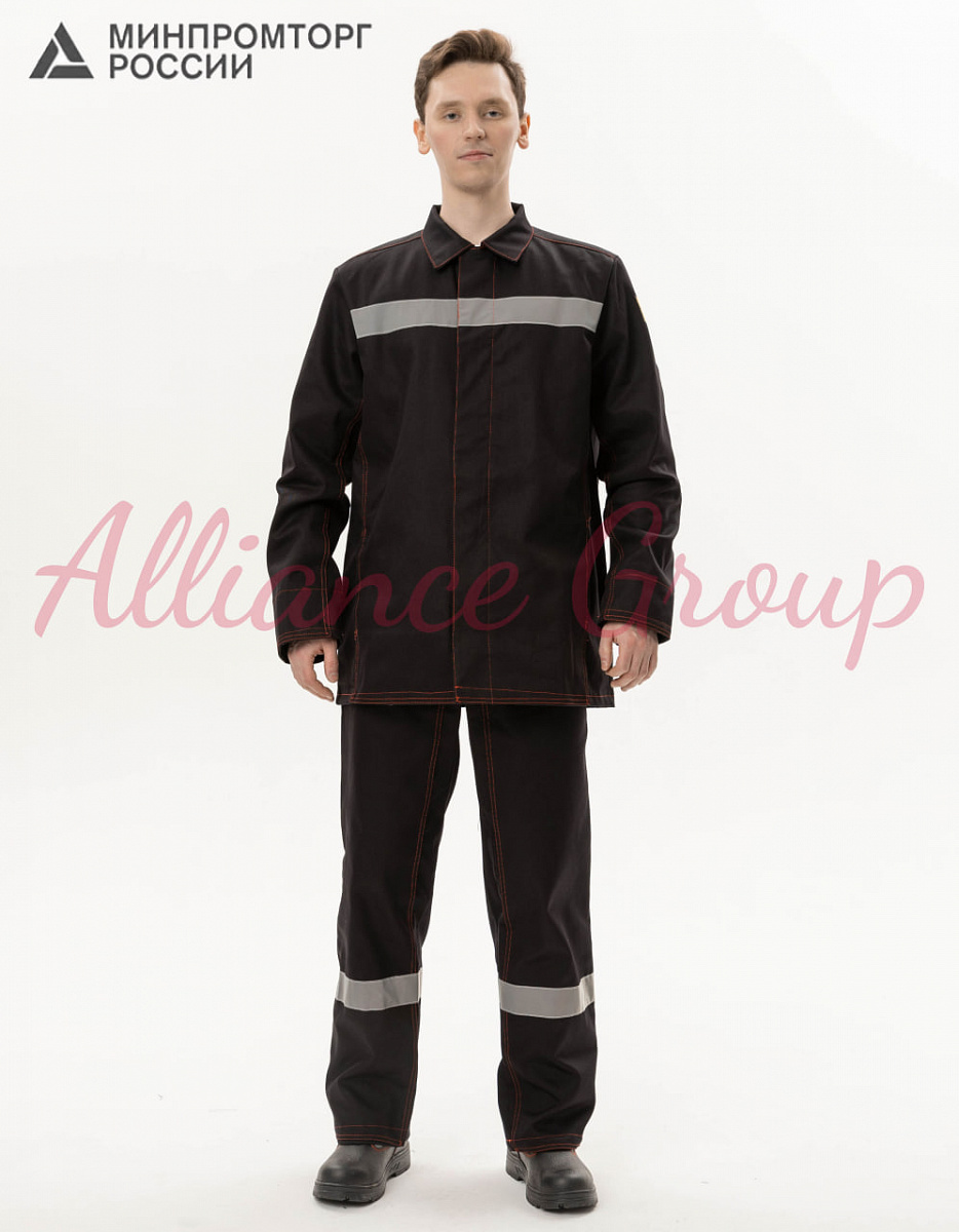 Костюм Гефест, тк. 100% хлопок, пл. 350 г/м2 (МИНПРОМТОРГ)