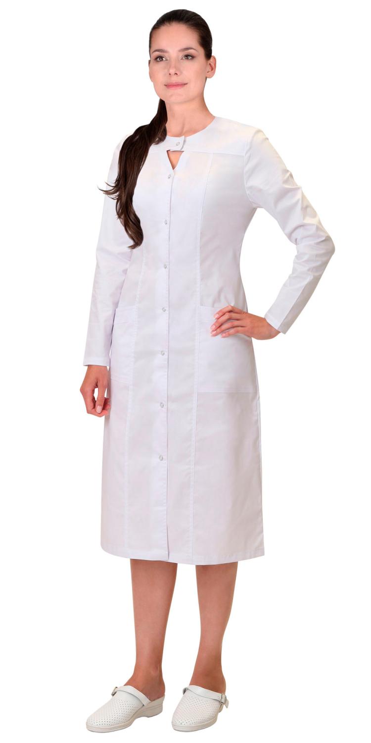 Халат "ГЛОРИЯ" женский белый