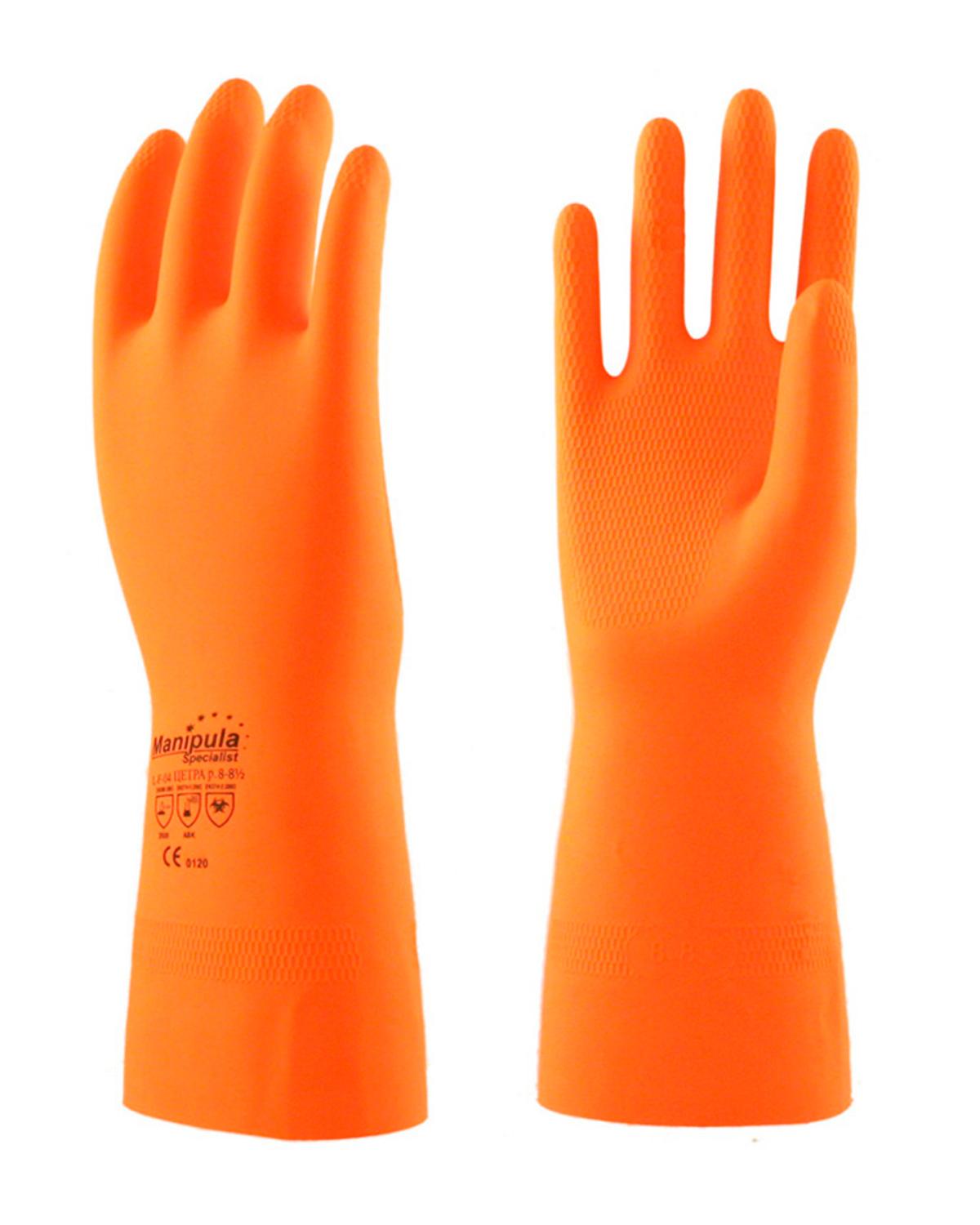 Перчатки ЦЕТРА СG-947 (латекс, хлопк.слой, толщина 0,75 мм, дл. 320 мм)