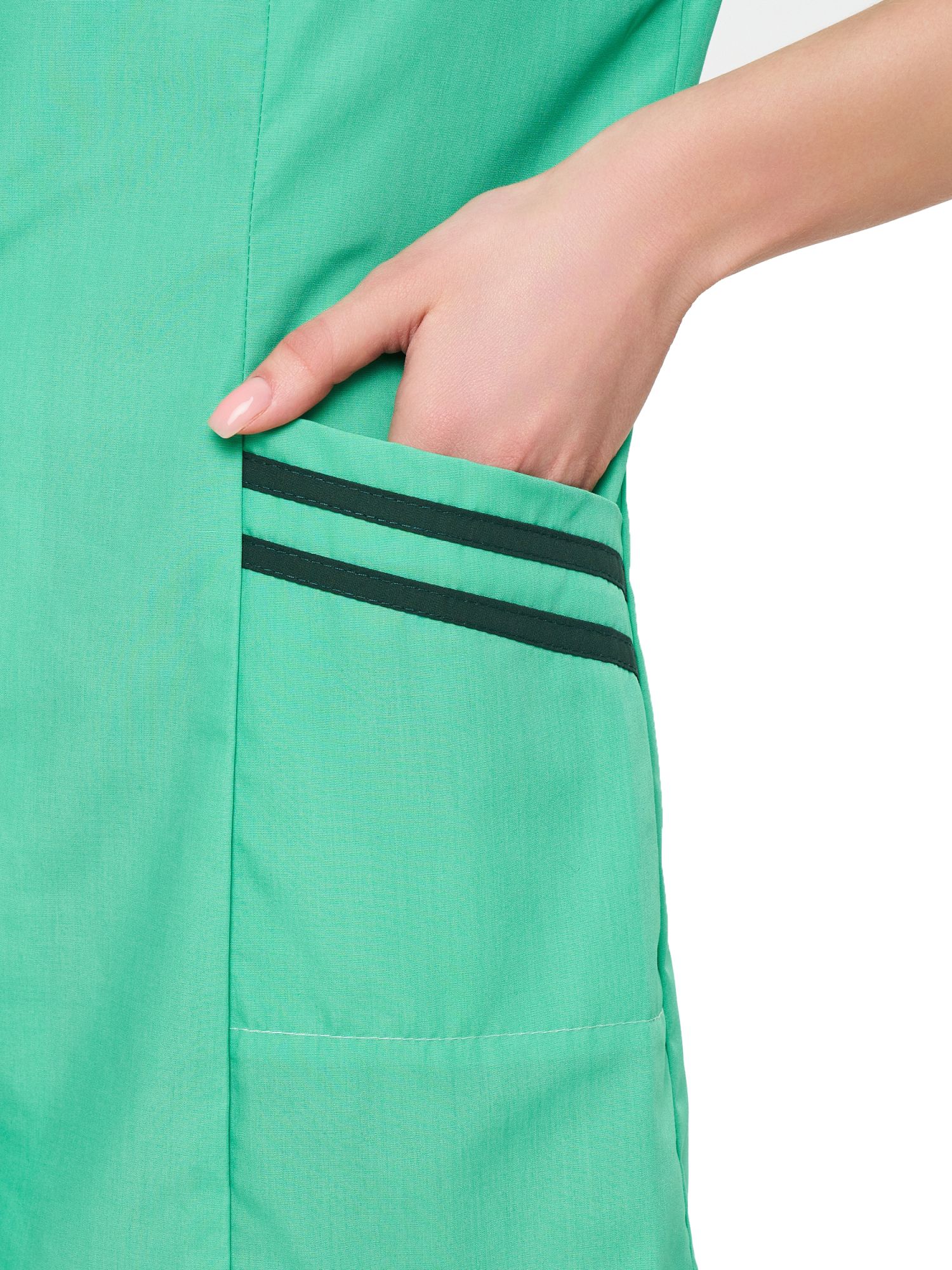 Костюм женский "Сфера" мятный с т-зеленым