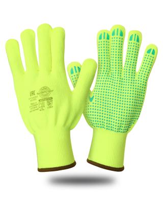 Перчатки утепленные Safeprotect АКРИЛИМ (акрил+ПВХ ТОЧКА)