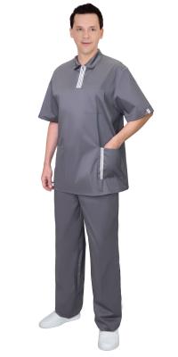 Костюм ВИКТОР мужской серый